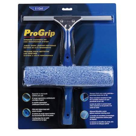 Ettore Ettore ProGrip 10 in. Silicone Window Squeegee 65000